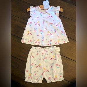 Kissy Kissy nwt sunsuit set 18-24 months